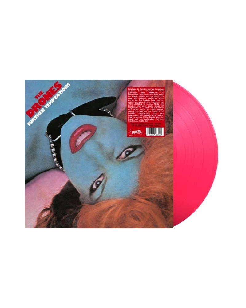 Drones LP Vinyl Record - Further Temptations (Pink Vinyl) $17.92 Vinyl