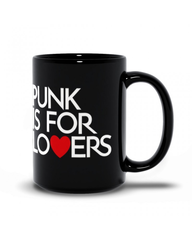 Music Life - Punk Music Life Mug | Punk Is For Lovers Music Life Mug $9.38 Drinkware