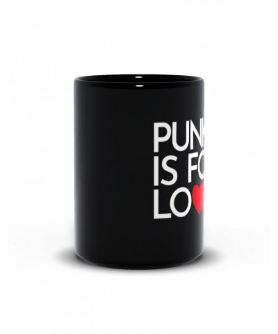 Music Life - Punk Music Life Mug | Punk Is For Lovers Music Life Mug $9.38 Drinkware