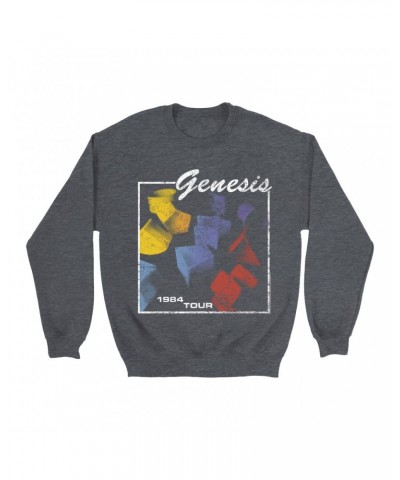 Genesis Sweatshirt | In Concert 1984 Tour Distressed Sweatshirt $16.43 Sweatshirts