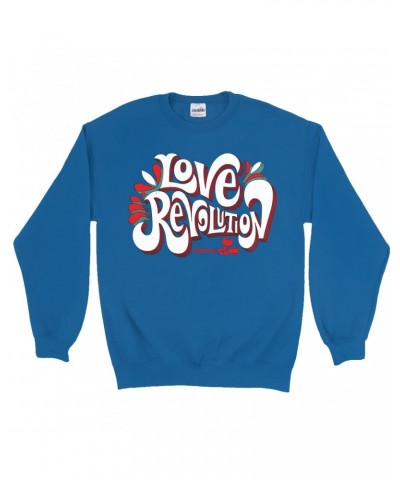 Woodstock Sweatshirt | Love Revolution Design Sweatshirt $15.38 Sweatshirts