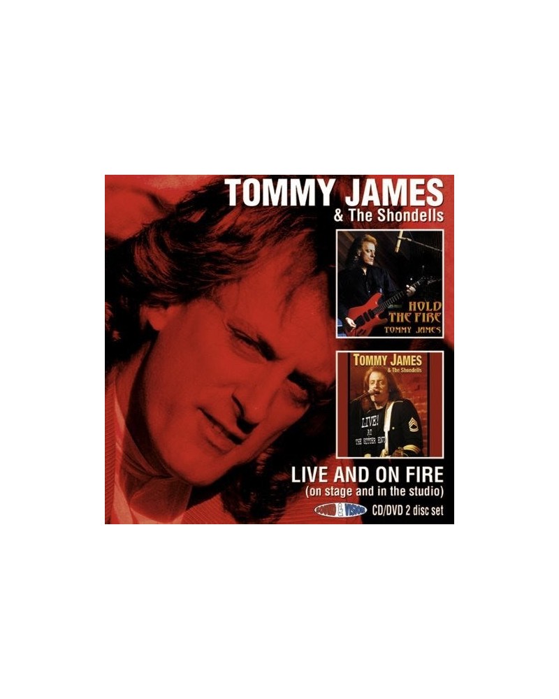 Tommy James & The Shondells LIVE & ON FIRE (+DVD) CD $8.69 CD