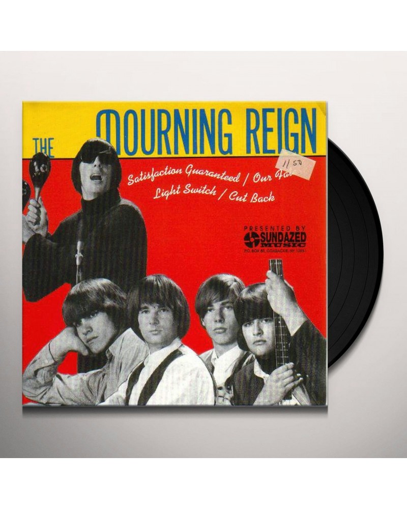 The Mourning Reign Satisfaction Guaranteed / Our Fate / Lig Vinyl Record $3.52 Vinyl