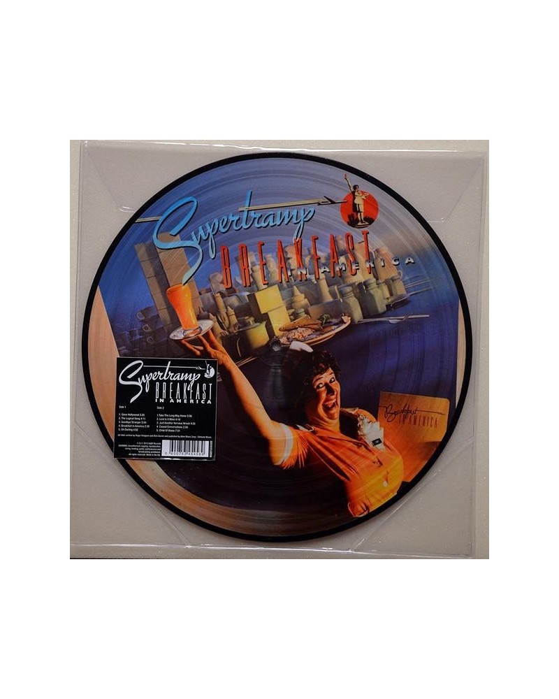 Supertramp BREAKFAST IN AMERICA (PICTURE DISC) Vinyl Record $14.06 Vinyl