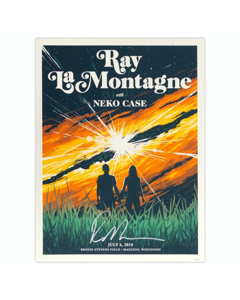 Ray LaMontagne Part Of The Light Tour 2018 - 7/6 Madison WI Poster $9.90 Decor