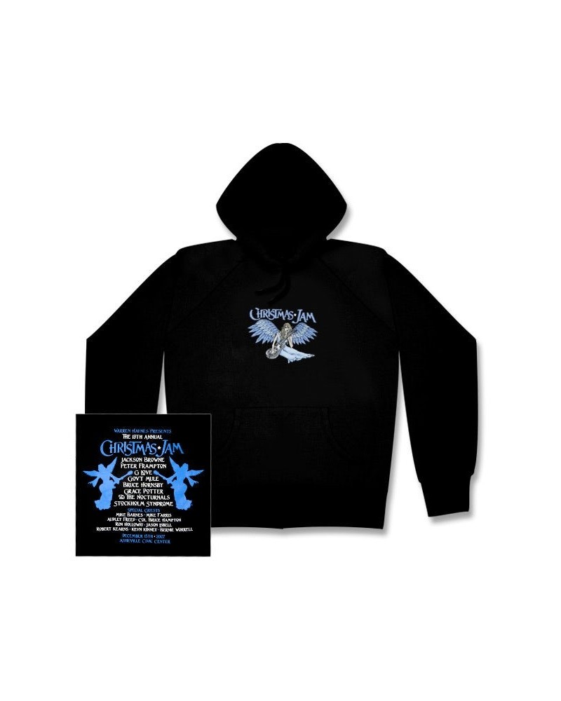 Gov't Mule Warren Haynes 2007 Christmas Jam Pullover Hoodie $21.60 Sweatshirts