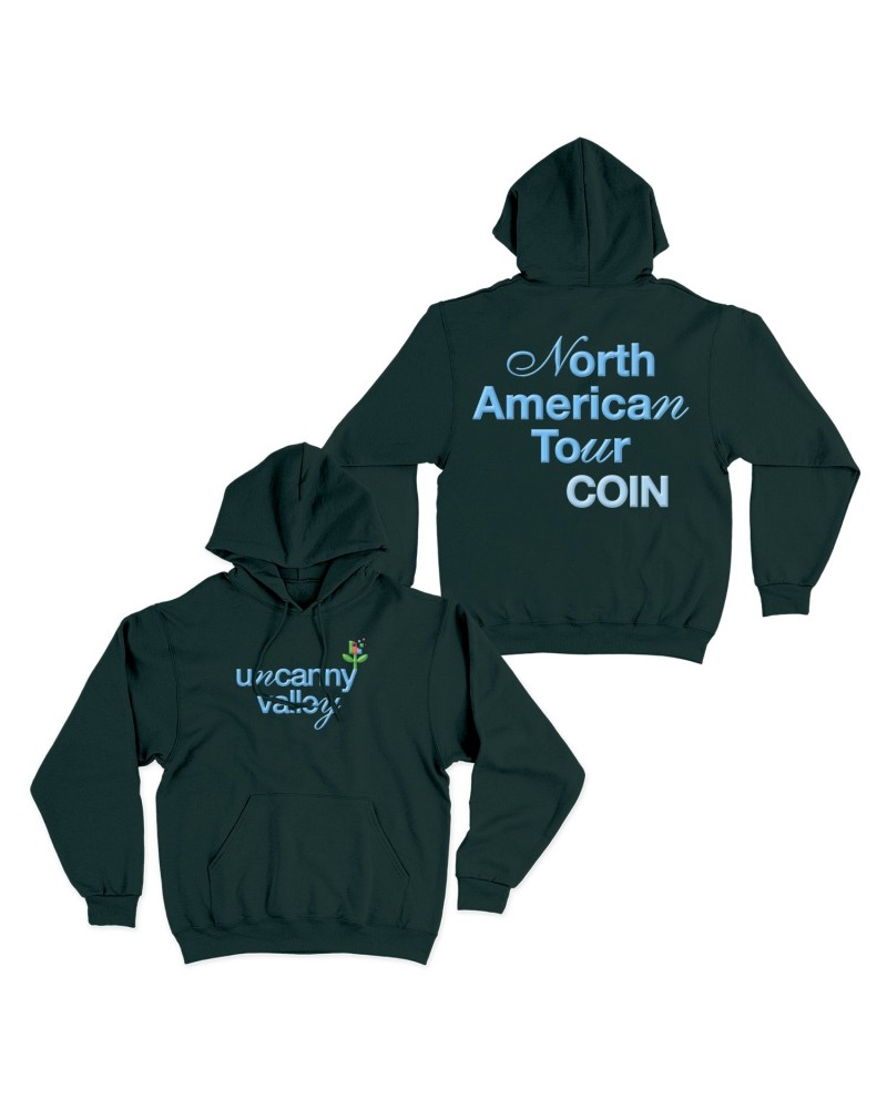 COIN Uncanny Valley Green Hoodie $17.00 Sweatshirts