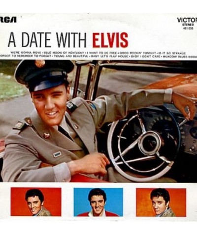 Elvis Presley Date With Elvis Vinyl Record $18.01 Vinyl