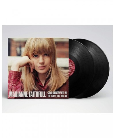 Marianne Faithfull Come and Stay With Me:The UK 45s 1964-1969 (2 LP) Vinyl Record $20.21 Vinyl