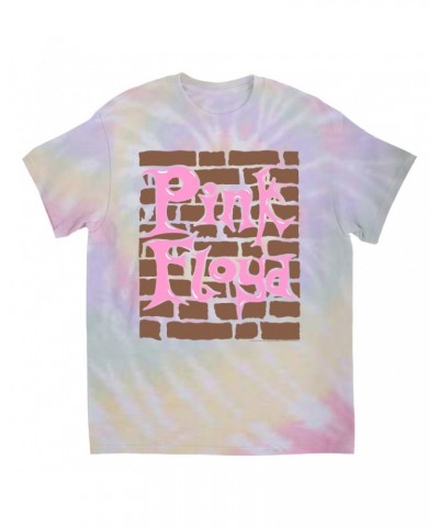 Pink Floyd T-Shirt | Retro The Wall Tie Dye Shirt $8.62 Shirts