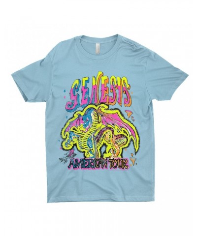 Genesis T-Shirt | Retro American Tour Dragon Shirt $11.48 Shirts