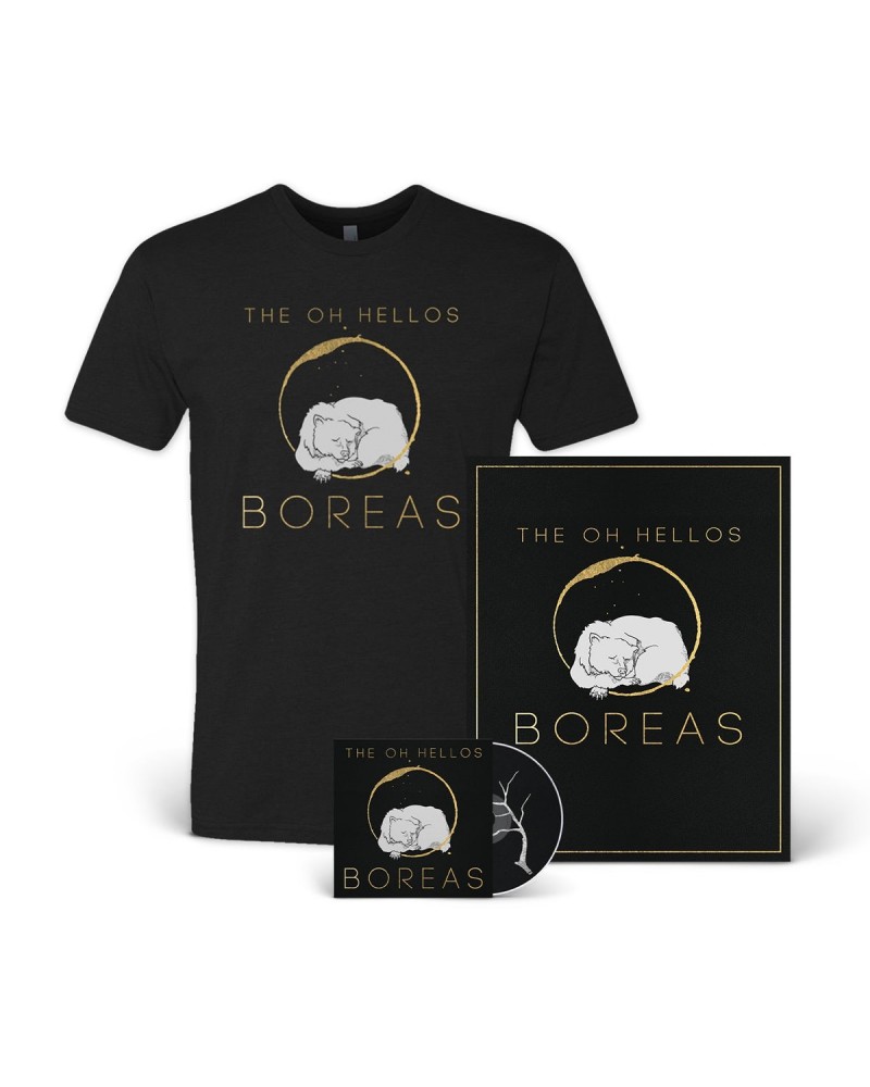 The Oh Hellos Boreas - CD + T-shirt + Signed Poster $21.50 CD