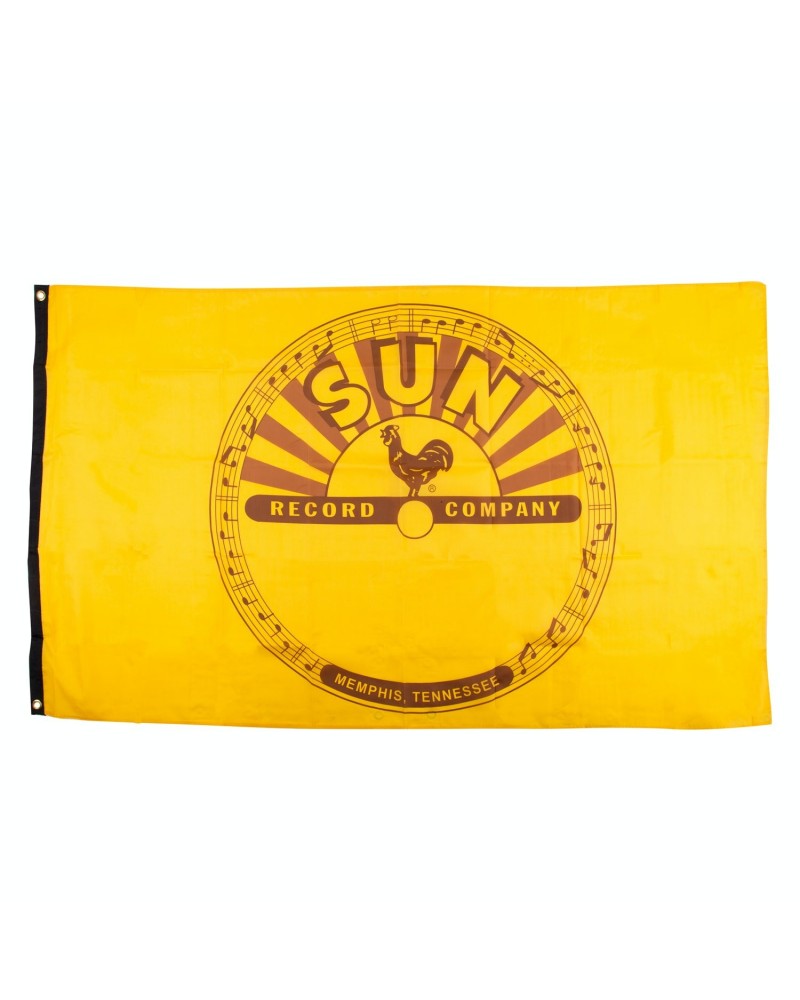 Sun Records Sun Logo Flag $8.62 Decor