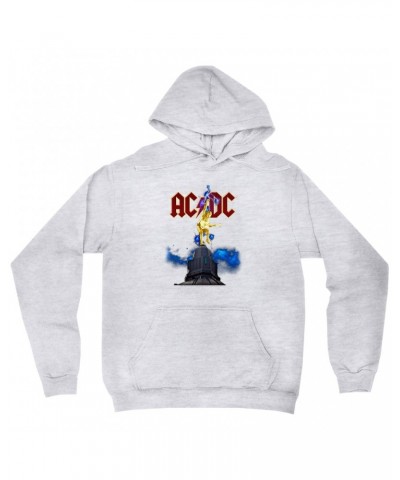 AC/DC Hoodie | Angus Young Thunder Statue Design Hoodie $13.58 Sweatshirts