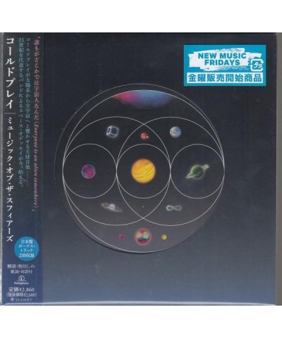 Coldplay MUSIC OF THE SPHERES CD $9.90 CD