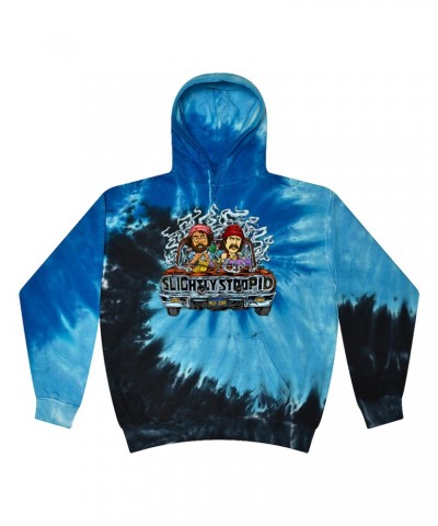 Slightly Stoopid Up In Smoke Tie Dye Hoodie $26.65 Sweatshirts