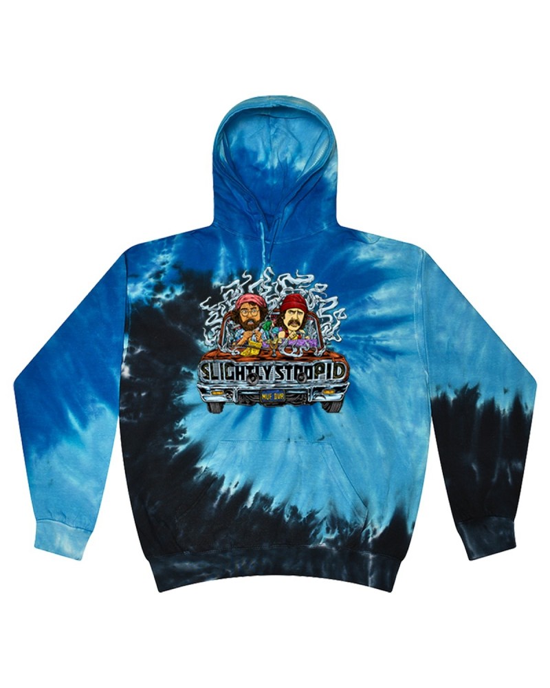 Slightly Stoopid Up In Smoke Tie Dye Hoodie $26.65 Sweatshirts