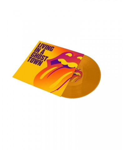 The Rolling Stones Living In A Ghost Town Orange 10" Vinyl $4.47 Vinyl