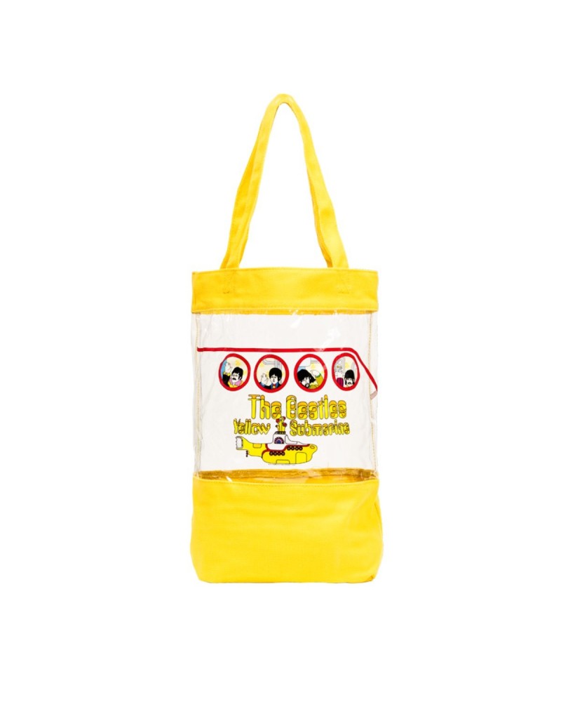 The Beatles Yellow Submarine Clear Tote Bag $6.80 Bags