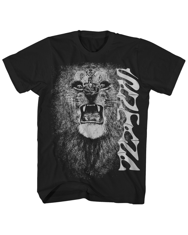 Santana T-Shirt | White Lion Art Album Cover T-Shirt $2.96 Shirts