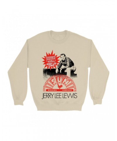 Jerry Lee Lewis Sun Records Sweatshirt | The Killer! Sun Records Sweatshirt $12.93 Sweatshirts