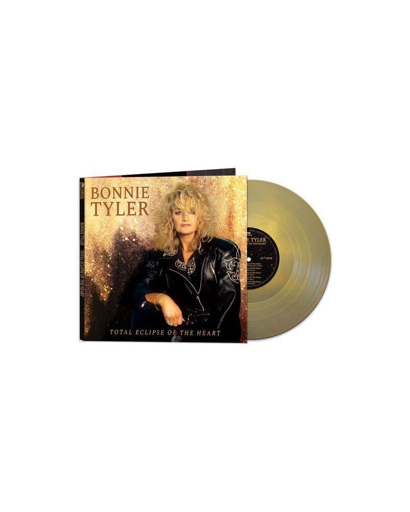 Bonnie Tyler Total Eclipse Of The Heart - Gold Vinyl Record $10.35 Vinyl