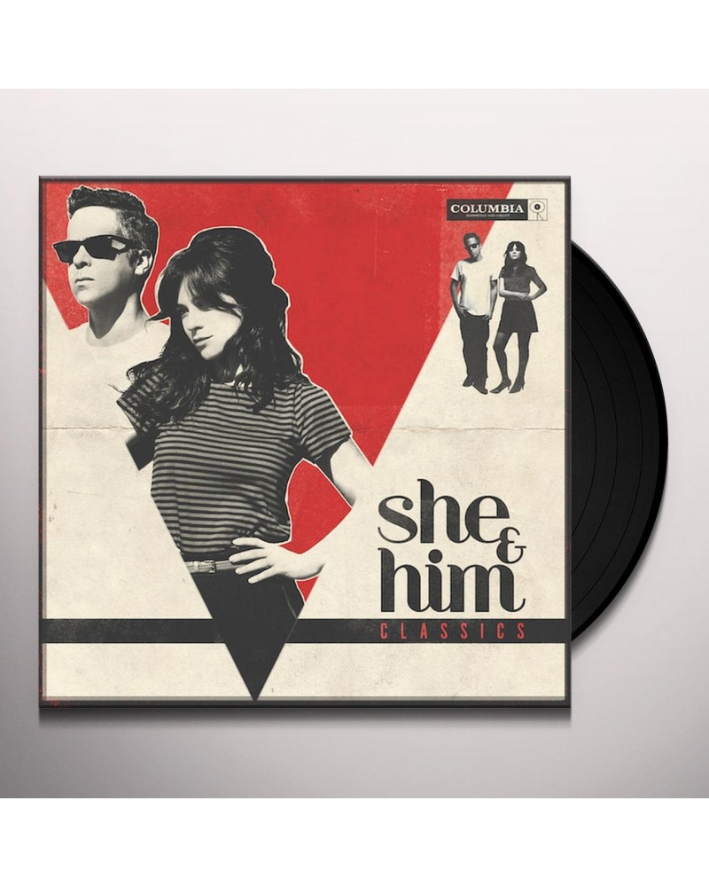 She & Him Classics Vinyl Record $6.60 Vinyl