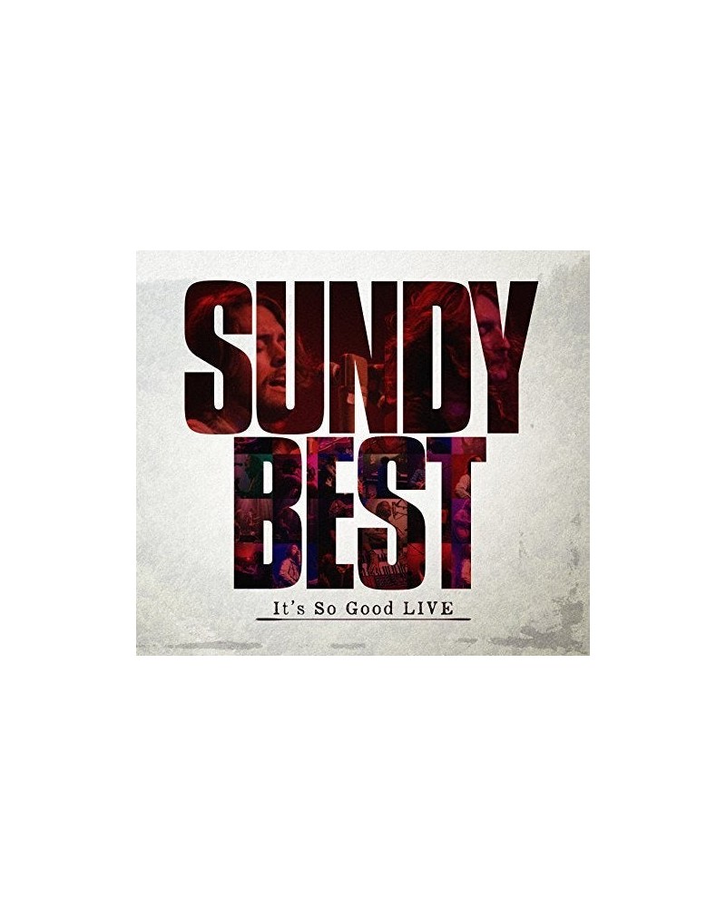 Sundy Best IT'S SO GOOD LIVE CD $4.00 CD